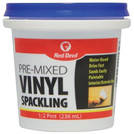 RED DEVIL 0 Spackling Compound OffWhite, OffWhite, 05 pt Tub 532